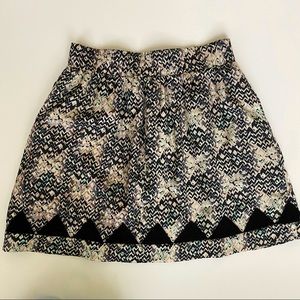 BCBG BCBGeneration A-line Pleated Mini Skirt